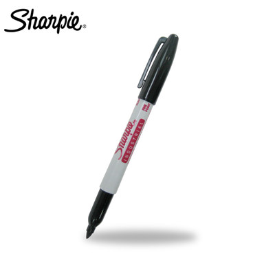 Sharpie 13601 Industrial Permanent Markers Fine Point Black