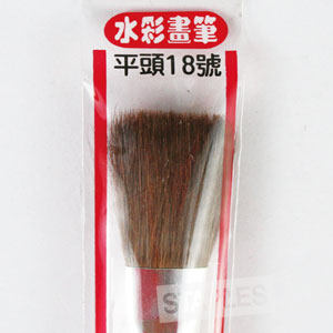 Pentel 飛龍牌水彩畫筆 ZBS2-18  平頭型 18号 半导体毛刷涂源笔