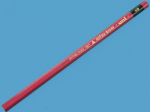 Uni Mitsubishi  Pencil  1887 三菱 硬度测试铅笔 HB