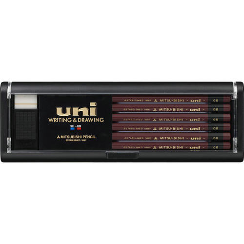 三菱硬度测试铅笔 MITSU-BISHI Uni 三菱铅笔株式会社 苏州可自提