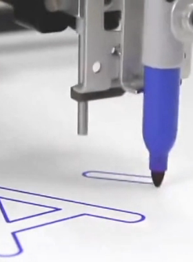 Sharpie Permanent Marker, Blue30003蓝色油性记号笔 实验无尘笔