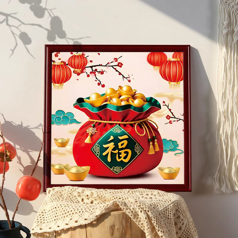 蒙娜丽莎2025新款十字绣代代福