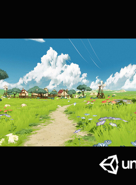 Unity3D 吉卜力风格化场景Stylized Environnement 1.0