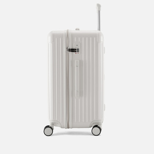 袋鼠纯pc材质行李箱28寸结实耐用加厚三七分拉杆密码旅行皮箱子24