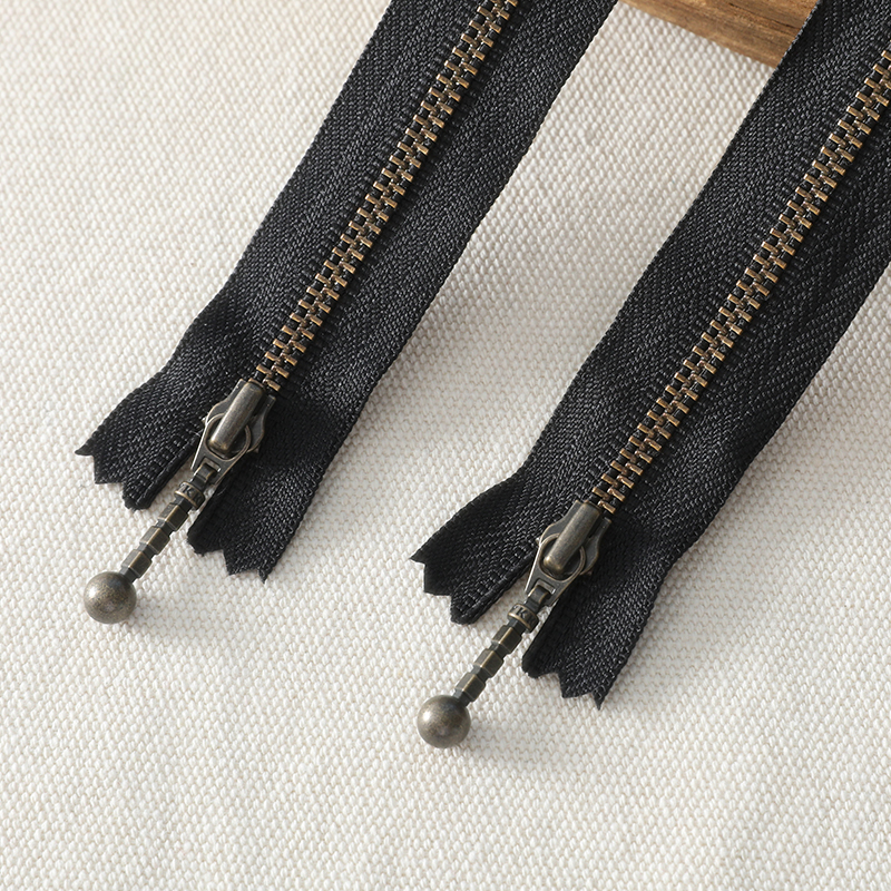 毛儿手作 圆环拉链 ykk水滴拉链 编织材料包配件