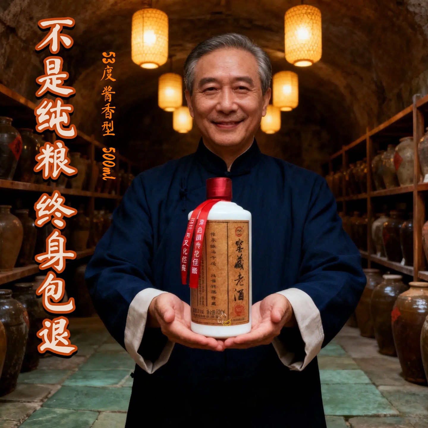 正宗鑫龙樽贵州窖藏老酒53度酱香纯粮食坤沙私藏原浆陈酿白酒整箱