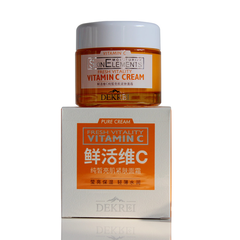 鲜活维C纯皙亮肌紧肤面霜迪凯瑞图片