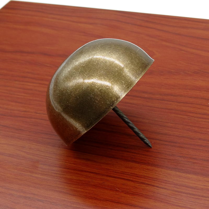 仿古实木大门铜泡钉大门铜钉装饰钉纯铜泡钉鼓钉圆头钉大门蘑菇钉