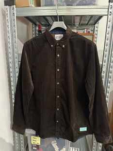 复古风条绒长袖 样品码 衬衫 样品 胸围108 初版 soda苏打男式