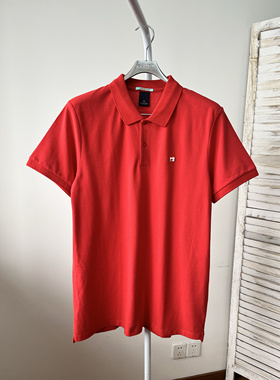 Soda 苏打男式短袖翻领T恤 珠地棉 L 胸围106 衣长76