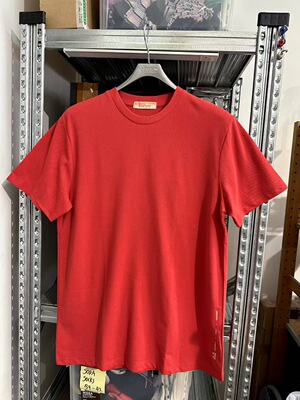 soda男式基础款珠地棉短袖T恤 全棉单珠地 M 胸围104 特价不退换