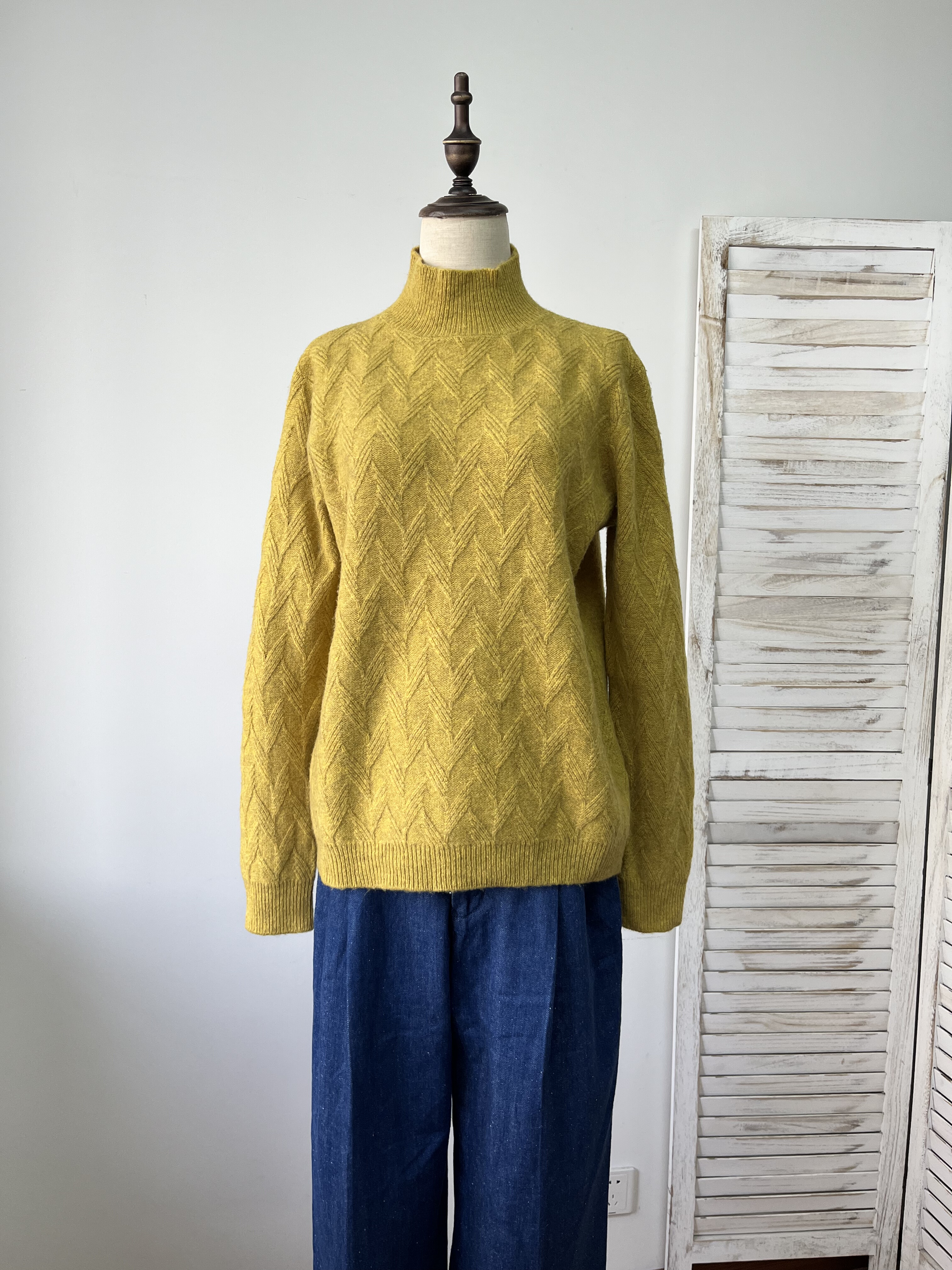 纯原好货女式羊毛衫 羊毛工厂一批货 无主标和洗标 样品码胸围104