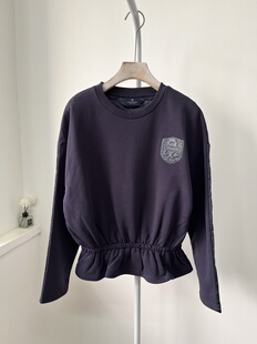 Soda 苏打女式拼接卫衣套衫 样品码 预估S- M之间 胸围98 衣长57