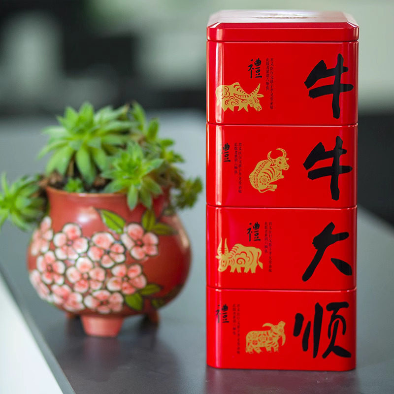 冉师傅牛牛大顺礼盒装牛肉干500g卤牛肉重庆老字号特产零食伴手礼