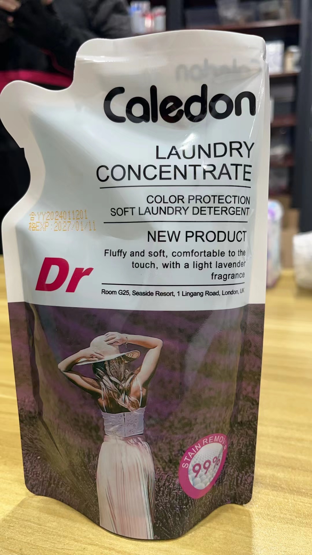 卡莱登洗衣原液50g高效去污泡沫适中效率清洁易漂易洗省时节水