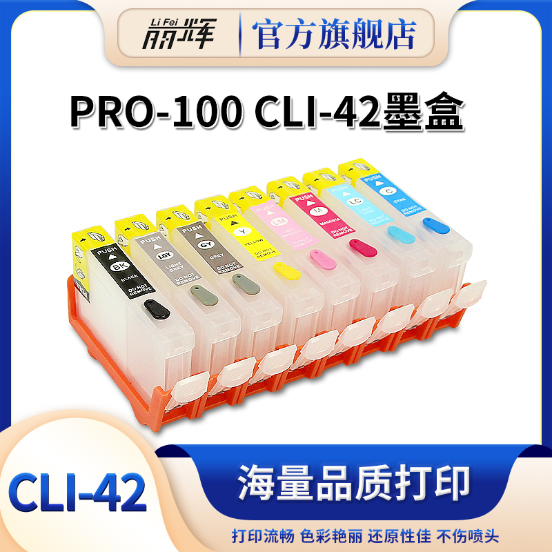 丽辉PRO100墨盒适用喷墨打印机