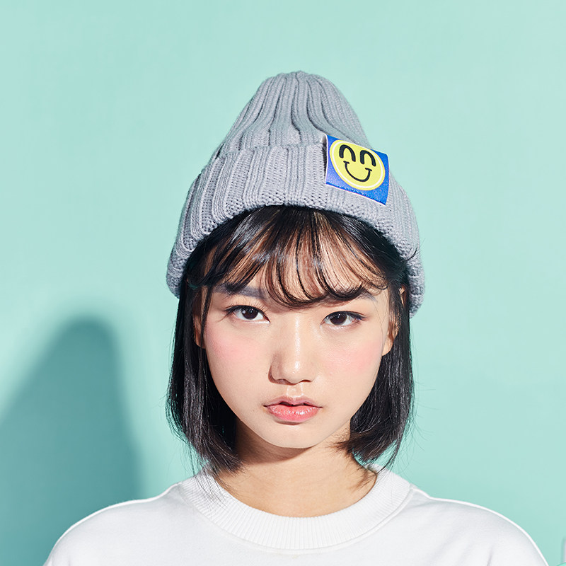 哐花村秋冬两面超趣味日翰百搭原帽子