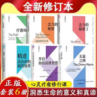 6本】精进活出你的超然境界刘丰+开启你的高维智慧+无量之网+疗愈场+念力的秘密1+念力的秘密2心灵修养书籍解读生命意义心能缘智慧
