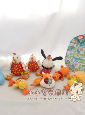 比利时LILLI**PUTIENS力力布丁农场指偶小玩偶手抓玩具