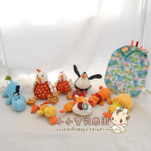 比利时LILLI**PUTIENS力力布丁农场指偶小玩偶手抓玩具