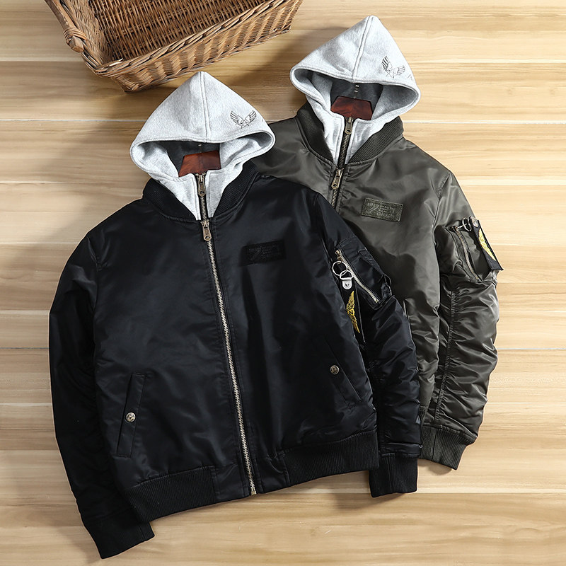 美式复古MA1飞行夹克！外贸男装尾货秋冬季防风防水户外棉衣GL559,男装,棉衣,淘宝优惠券,粉丝福利购,淘宝优惠卷