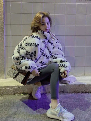 2021秋冬新款字母外套女百搭上衣