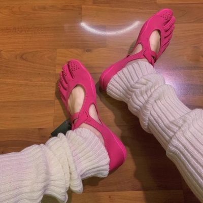 分趾五指袜室内综合训练瑜伽健身运动普拉提软底防滑高弹训练袜子