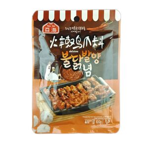 延边特色朝鲜族风味辣炒料火辣鸡爪延吉啤酒店同款味道