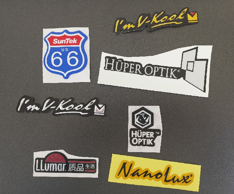 琥珀光学 伊士曼旗下威固,龙膜,车标 贴纸 标志贴 车贴 3m