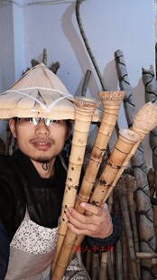 南音洞箫 福建南音乐器传统洞箫 六孔V口十目九节 福建南箫手工箫