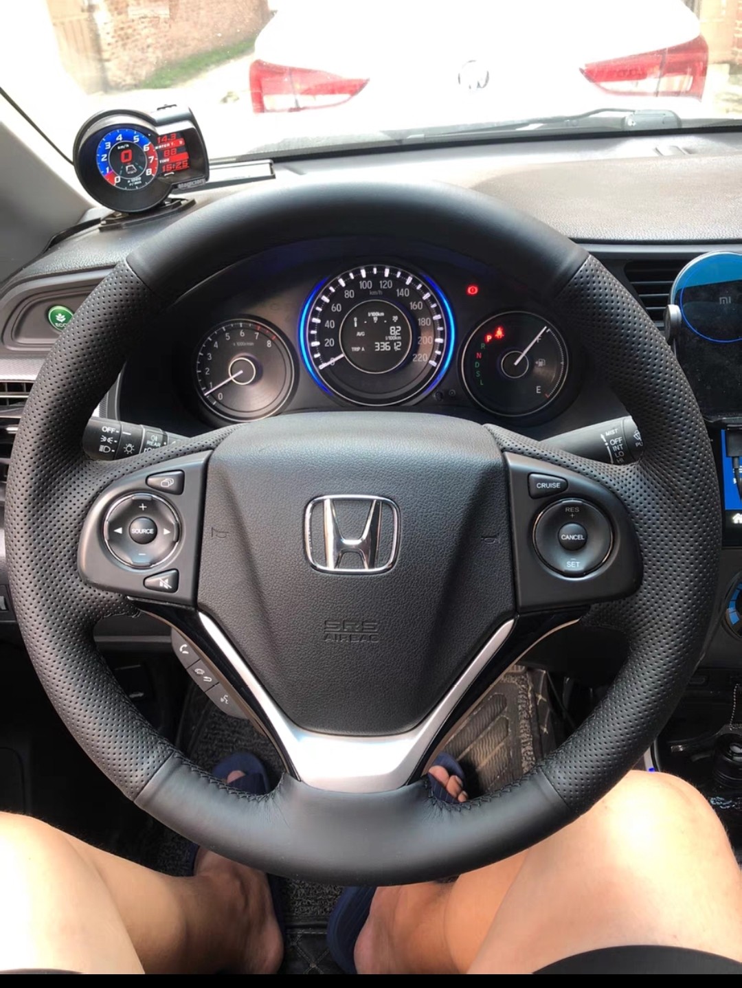 12款凌派13款crv九代雅阁冠道urv方向盘总成翻新修复重新包皮桃木