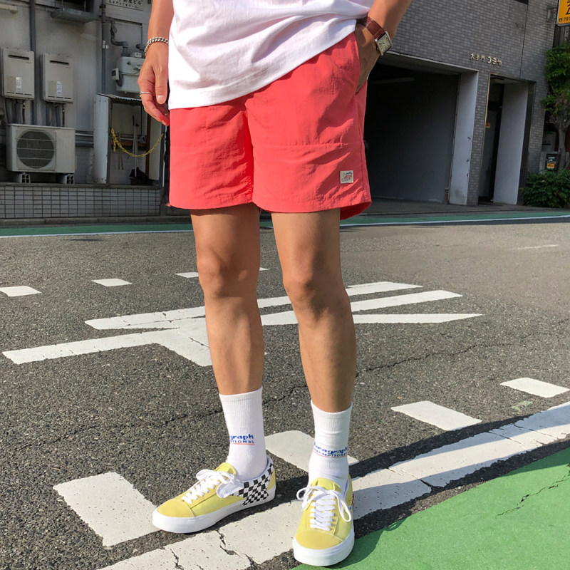 MBLIN 韩国6颜色休闲男短裤 新款代购SURFING可爱小字母薄款尼龙|msdalam kategori Pakaian Lelaki, seluar santai - dari Buy2taobao.com untuk memberikan perkhidmatan ejen Taobao profesional membeli