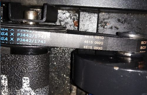 亿健T600跑步机电机皮带 亿健跑步机电机传送带 皮带PJ442/174J