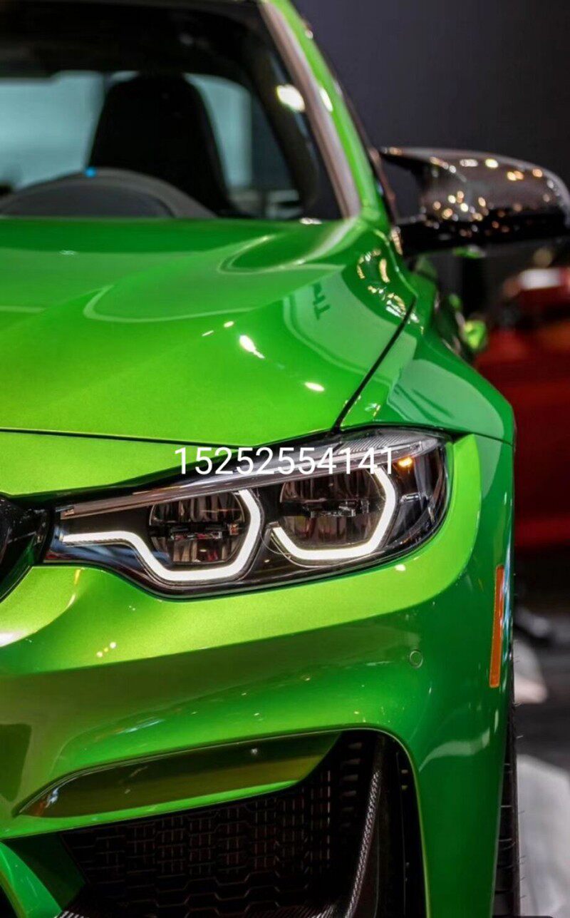 绿金变色aasund鹦鹉漆 汽车油漆金属漆  无需更改行驶证 全车改色