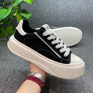 百搭鞋 欧若风厚底轻便鞋 增高男鞋 2025新款 休闲男鞋 时尚 四季 运动鞋