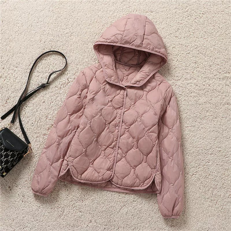 女式连帽轻薄款云朵羽绒服内胆