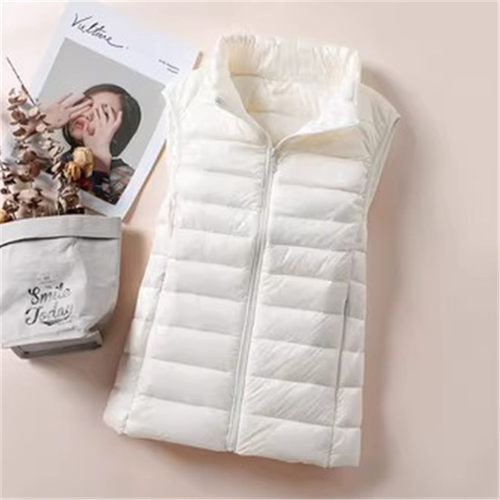 轻薄羽绒马甲背心轻便坎肩女外套