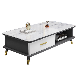 全实木北欧茶几小户型电视柜组合小桌子轻奢现代简约家用客厅茶桌