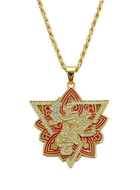 滴油吊坠有嘻哈现货红花饰品镶