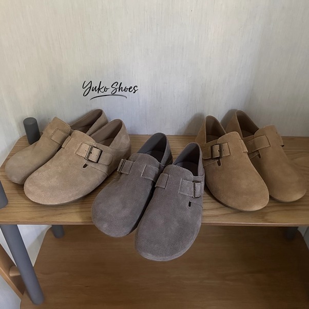 魔术贴两穿款可踩跟勃肯鞋懒人