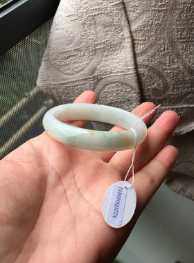 天然A货缅甸料翡翠贵妃玉石手镯
