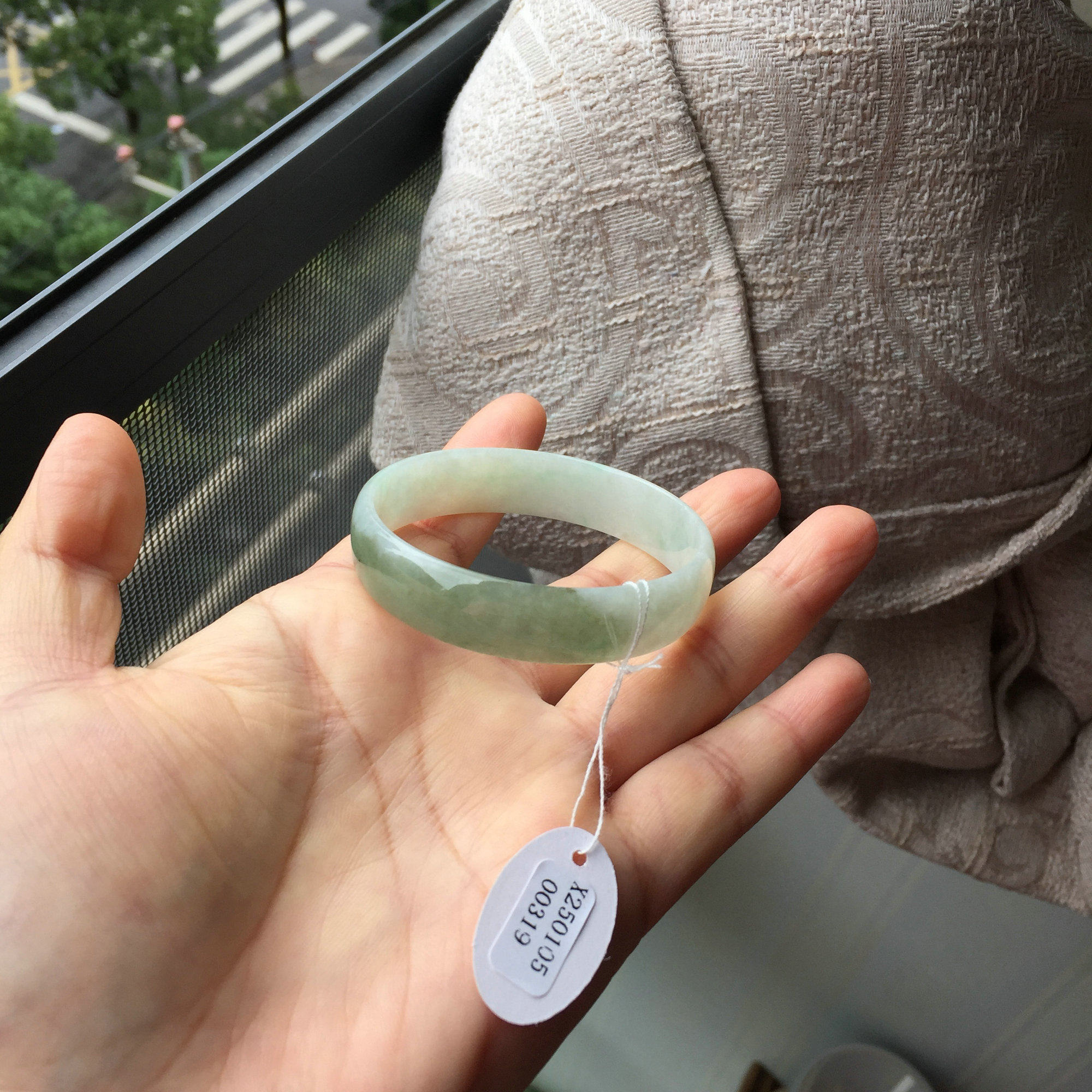 天然A货缅甸料翡翠玉石手镯薄款