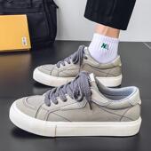 2025年新款 莆田男鞋 运动休闲帆布板鞋 透气小众原创青少年韩版 夏季