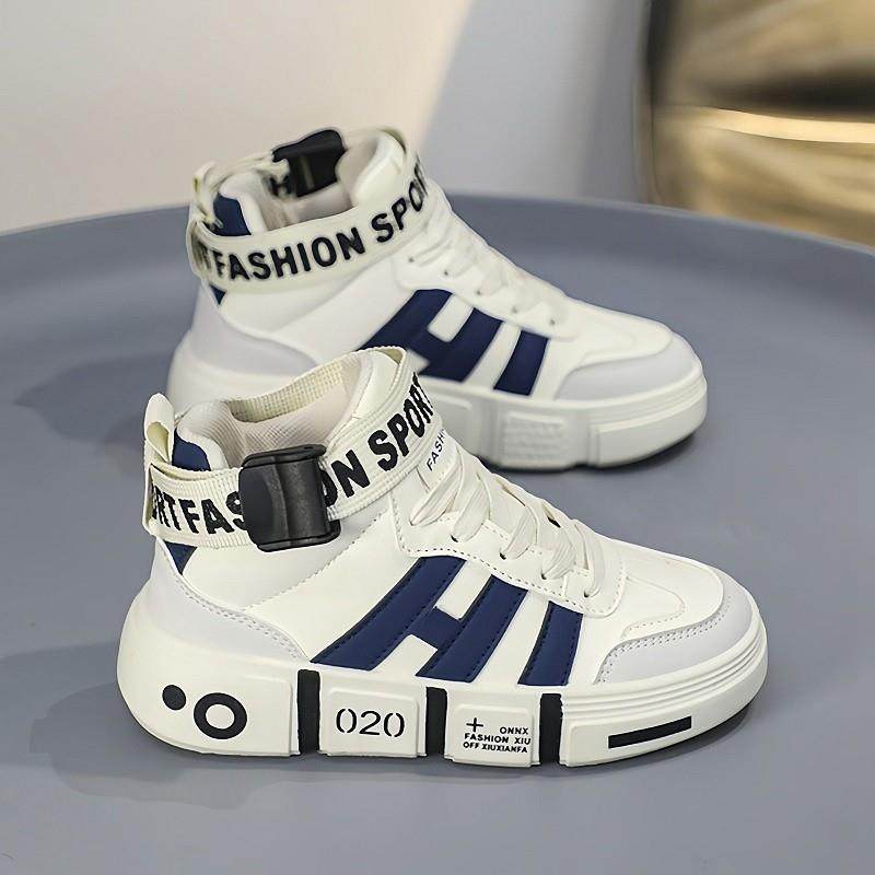 男童鞋春秋季2025新款儿童皮面防水运动鞋中大童休闲 男孩高筒板,童鞋/婴儿鞋/亲子鞋,运动鞋,淘宝优惠券,粉丝福利购,淘宝优惠卷