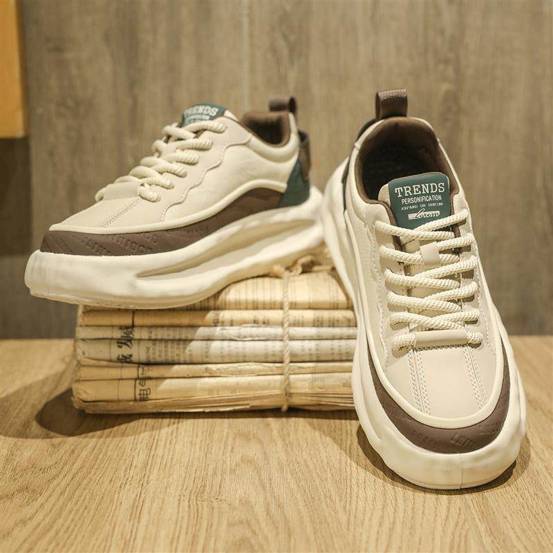 男鞋冬季2025新款青少年休闲厚底板鞋加绒保暖棉鞋运动阿甘老爹鞋,流行男鞋,时尚休闲鞋,淘宝优惠券,粉丝福利购,淘宝优惠卷