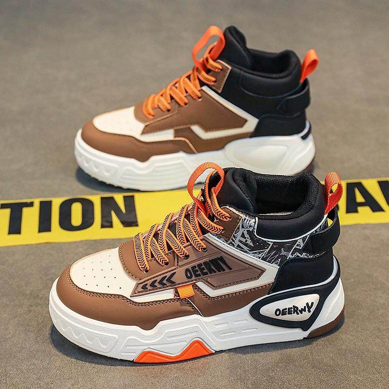 男童鞋秋冬款2024新款皮面防水儿童运动鞋中大童潮牌男孩高帮板鞋,童鞋/婴儿鞋/亲子鞋,运动鞋,淘宝优惠券,粉丝福利购,淘宝优惠卷