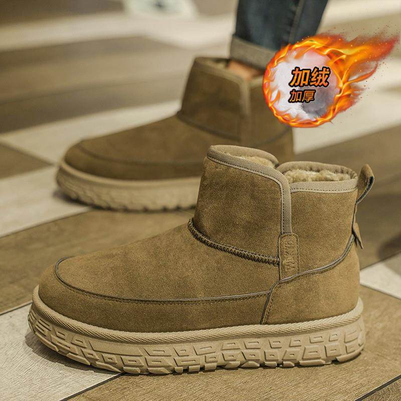 桑坡棉鞋男款冬季零下40度加绒保暖雪地靴2025新款加厚防寒大棉靴