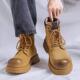 马丁靴男鞋 休闲运动真皮皮靴 大黄靴男士 秋冬季 潮流复古英伦风工装