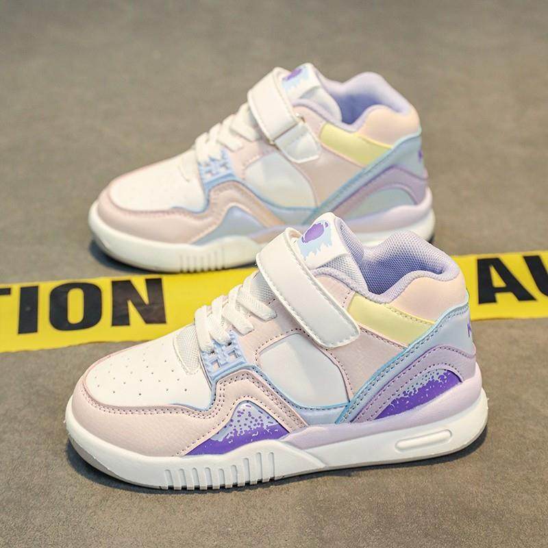 女童鞋春款2025新款皮面防水儿童运动鞋中大童炸街女孩高帮板鞋潮,童鞋/婴儿鞋/亲子鞋,运动鞋,淘宝优惠券,粉丝福利购,淘宝优惠卷