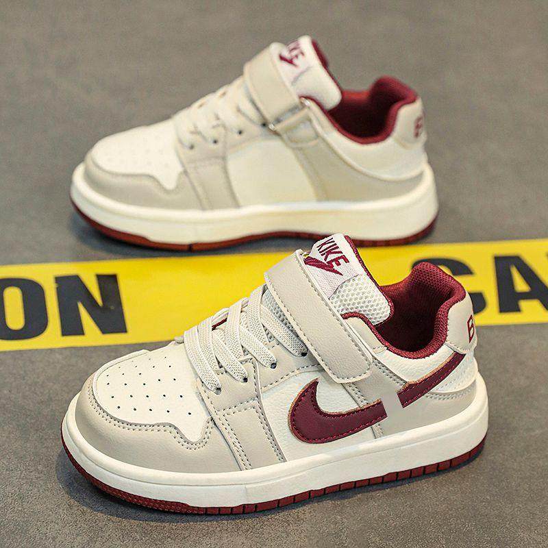 女童鞋子春秋款2025新款皮面儿童运动鞋中大童魔术贴女孩休闲 板,童鞋/婴儿鞋/亲子鞋,运动鞋,淘宝优惠券,粉丝福利购,淘宝优惠卷